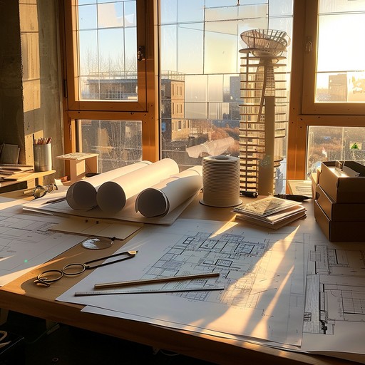 Free Architect's workspace illuminated Image - Architecture, Morning ...