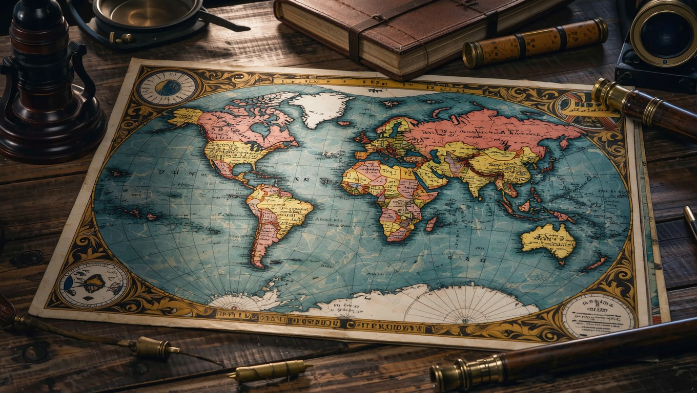 Free Ancient Explorer's Map Image - Map, Antique, Vintage | Download at ...