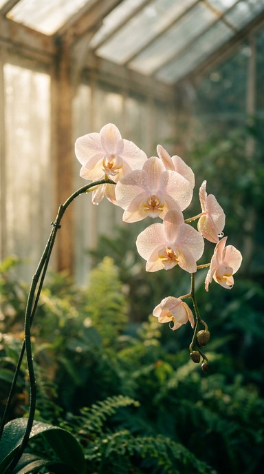 Free Orchid Greenhouse Blooms Image - Orchids, Greenhouse, Flowers ...