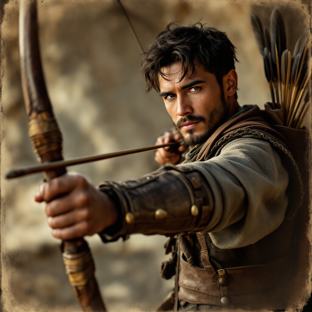 Free Vintage Archer Portrait Image - Archer, Vintage, Sepia | Download ...