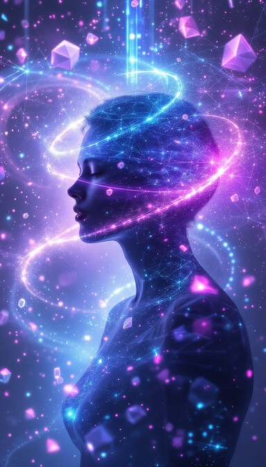 Free Digital Mind Awakening Image - Digital, Consciousness, Holographic ...