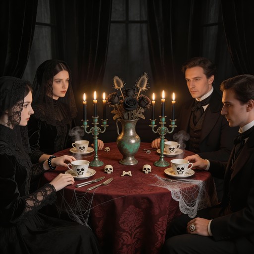 Free Gothic Tea Gathering Image - Gothic, Victorian, Darkart | Download ...