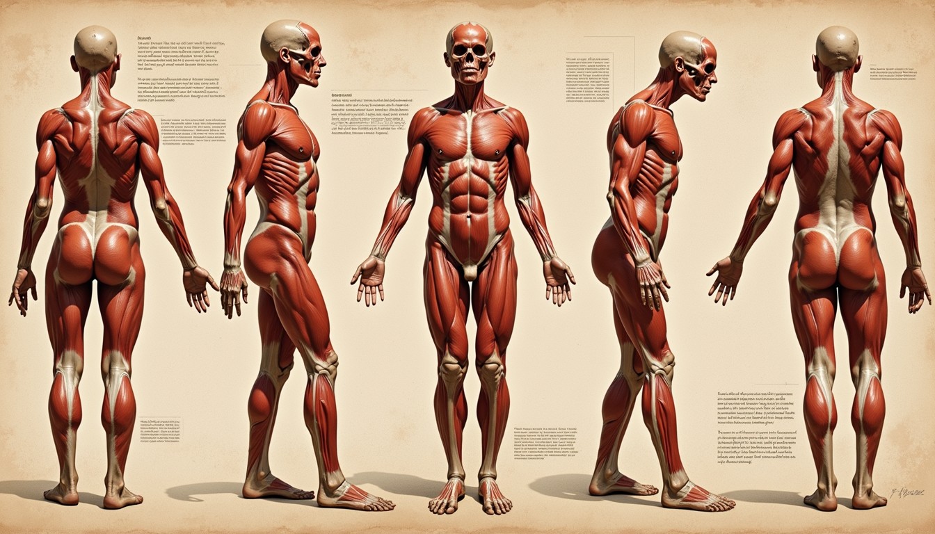 Free Classical Body Architecture Image - Anatomy, Renaissance, Muscles ...