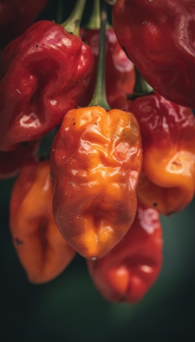 Download Fiery Ghost Peppers Image - Peppers, Ghost, Spicy | StockCake