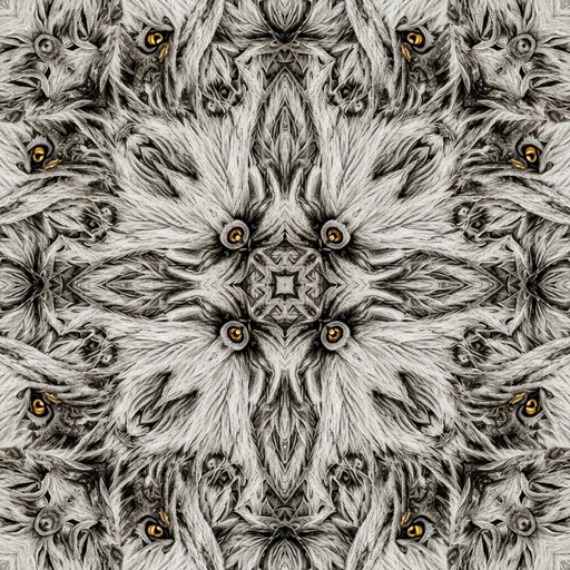 Texture Pattern Wolf Free Mirrored Wolf Gaze Image - Wolf, Symmetry, Nordic | Download at ...