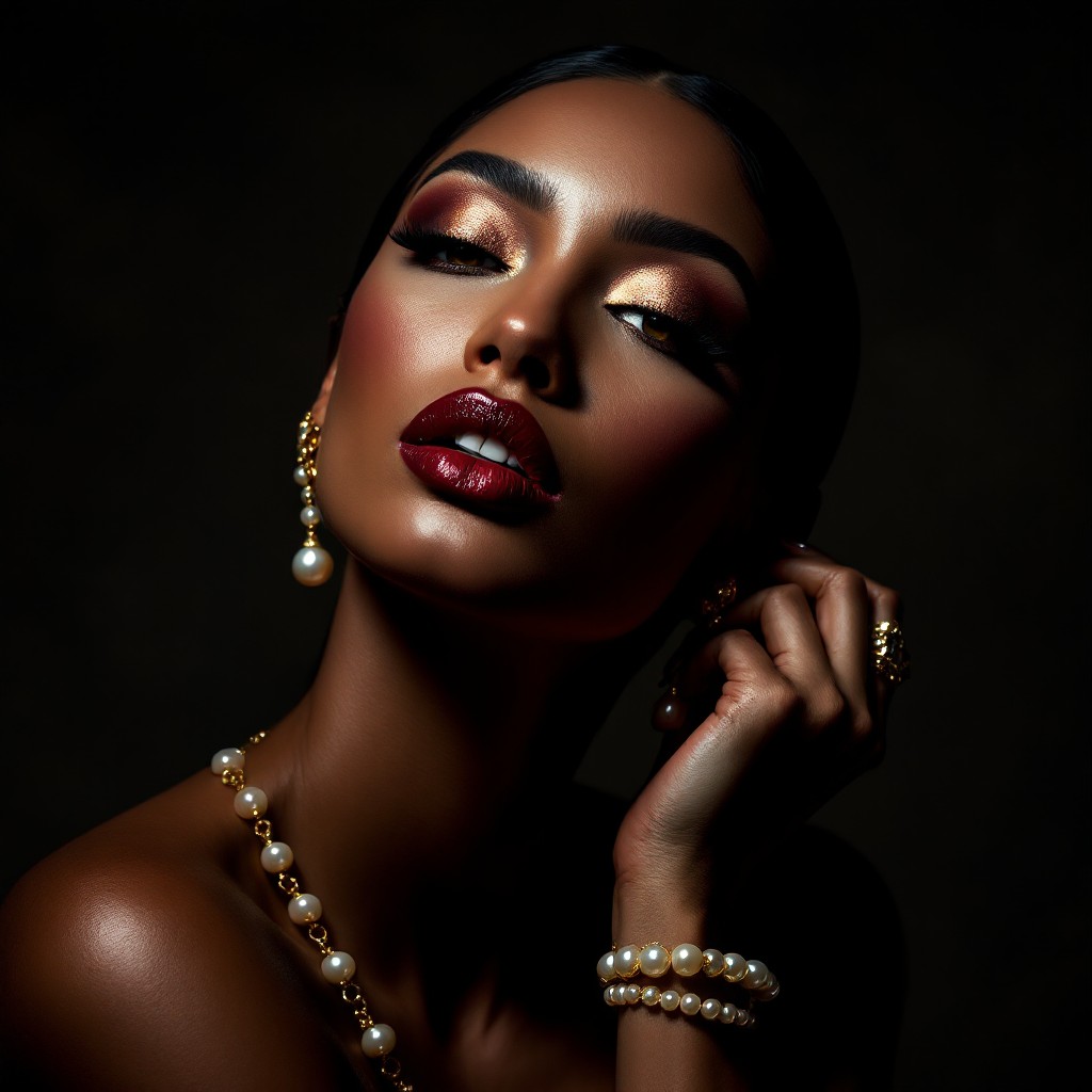 Peerlessly Beautiful Free Elegant Pearl Beauty Image - Beauty, Woman, Portrait | Download at ...
