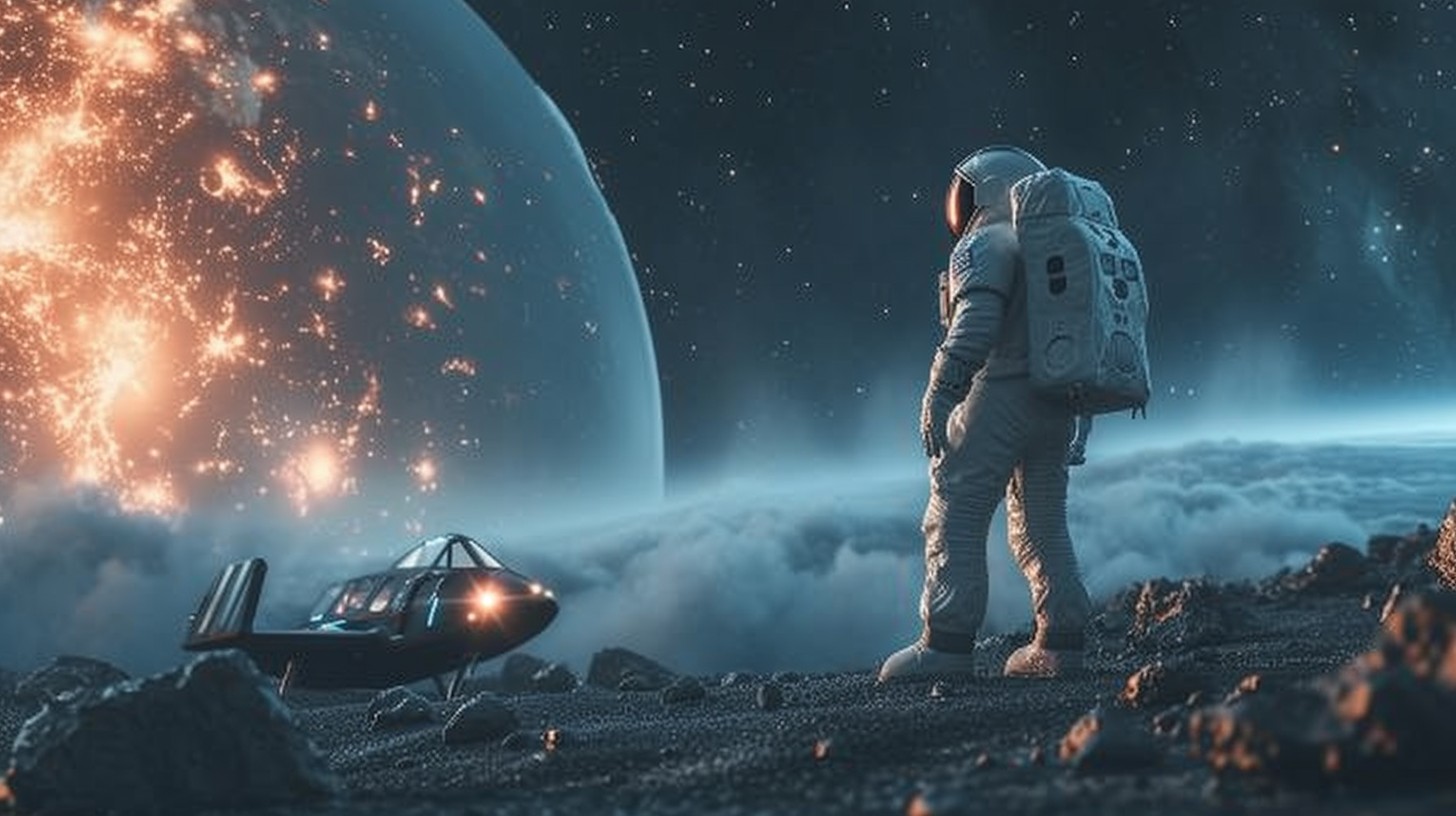 Free Cosmic Solitude Adventure Image - Astronaut, Space, Universe ...