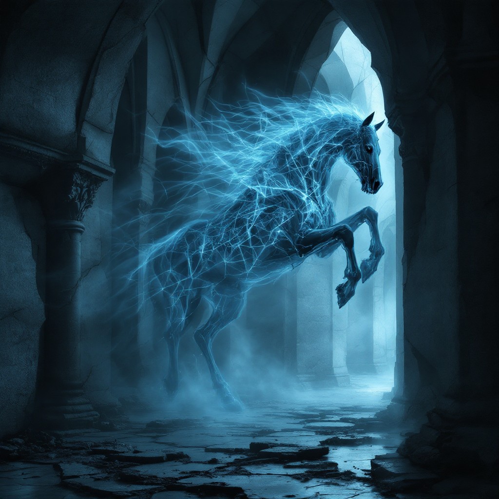 Free Spectral Horse Emerges Image - Horse, Spectral, Ghost | Download ...