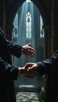 Free Sacred Gothic Covenant Image - Handshake, Gothic, Cathedral ...