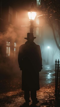 Free Mysterious Evening Silhouette Image - Silhouette, Evening, Fog ...
