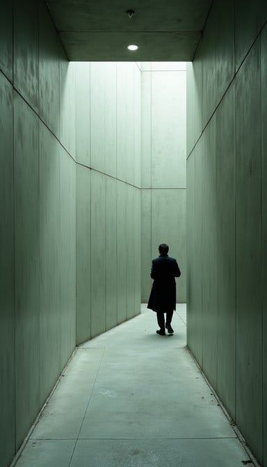 Free Solitude in Geometry Image - Schoolgirl, Architecture, Minimal ...