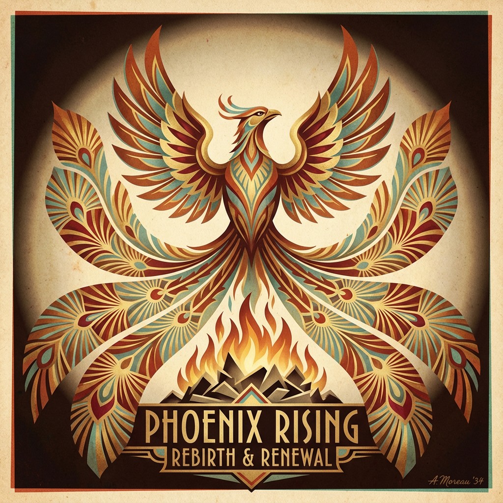 Phoenix Rising Powerpoint Theme Free Phoenix Rising Triumphantly Image - Phoenix, Firebird, Rebirth ...