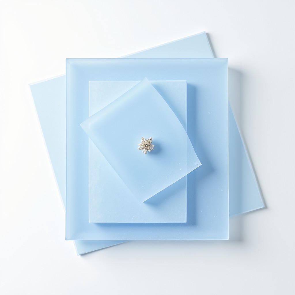 Light Blue Translucent Free Layered Blue Translucence Image - Blue, Translucent, Geometric ...