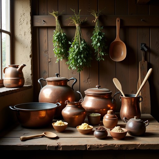 Free Heritage Kitchen Tools Image - Cookware, Vintage, Monochrome ...