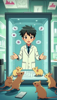 Rodent Lab Cartoon Free Rodent Research Lab Image - Anime, Laboratory, Scientist ...