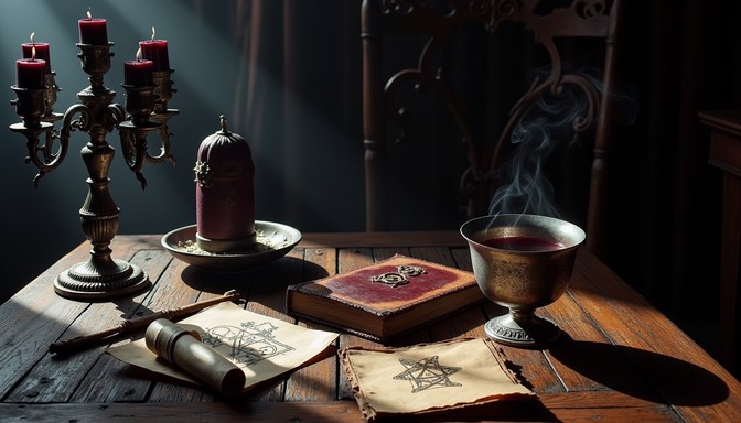 Free Occult Ritual Table Image - Gothic, Medieval, Occult | Download at ...