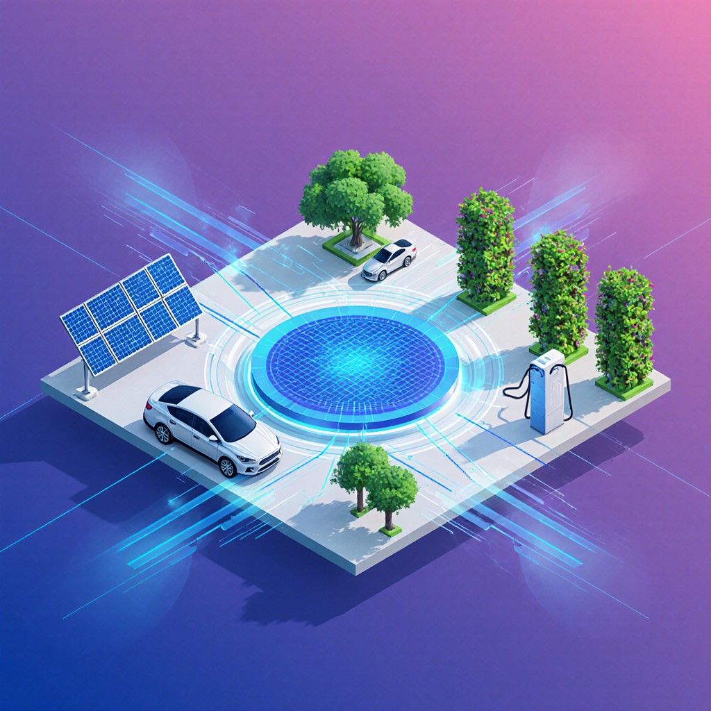 Free Sustainable Tech Harmony Photo - Sustainability, Isometric ...