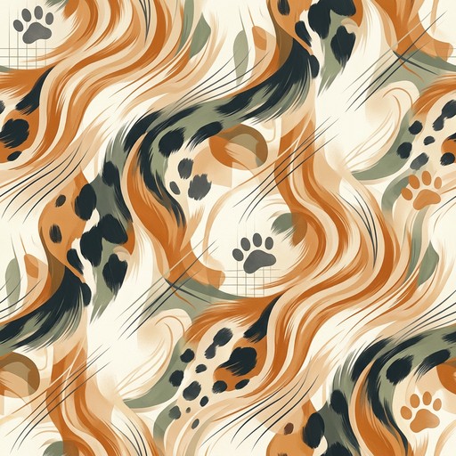 Free Feline Pattern Play Image - Cats, Pawprints, Feline | Download at ...