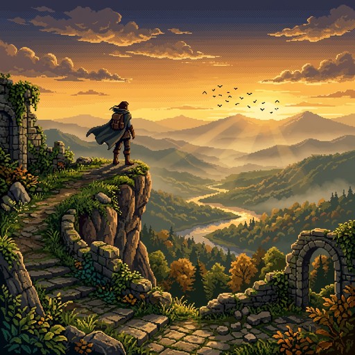 Free Pixel Art Adventure Image - Pixel, Adventure, Wanderer | Download ...