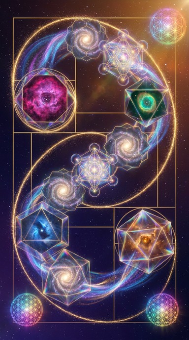 Free Cosmic Sacred Geometry Image - Galaxy, Nebula, Geometry | Download ...