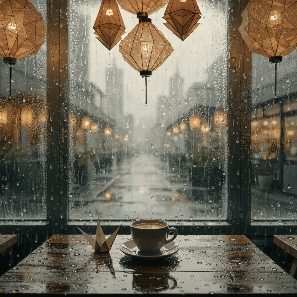 Free Rainy Cafe Solitude Image - Cafe, Coffee, Rain | Download at StockCake