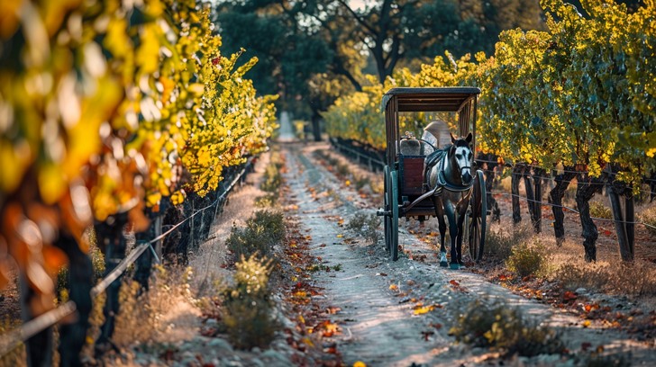 Rustic Rides Farm Free Vineyard Horse Carriage Image - Vineyard, Horse, Carriage ...
