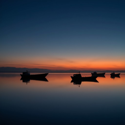 Rest Motionless Free Twilight Boat Silhouettes Image | Download at StockCake