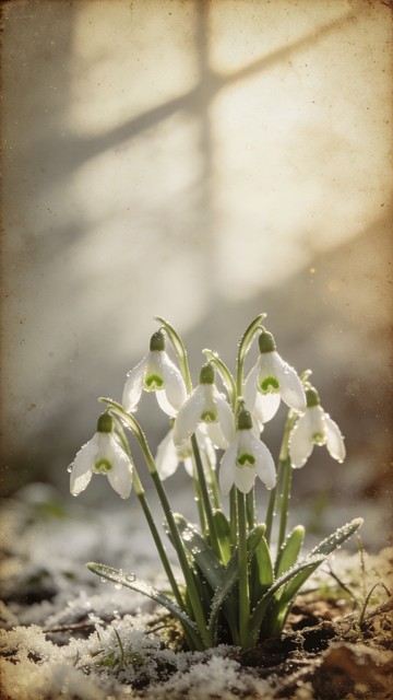 Free Delicate Spring Awakening Image - Snowdrops, Flowers, Spring ...