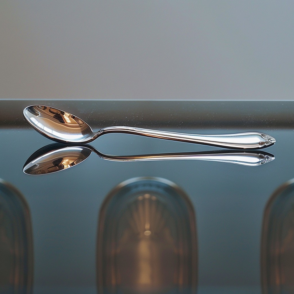 Reflective Color Spoons Free Elegant Reflective Spoon Image - Spoon, Reflection, Silver ...
