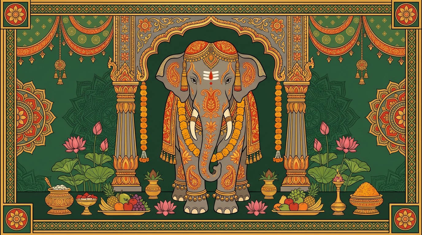 Elephant Welcome Ritual Free Ceremonial Elephant Celebration Image - Elephant, Ceremonial ...
