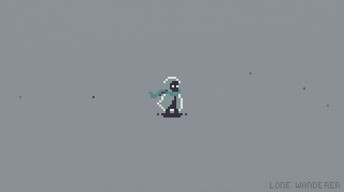 Free Lonely Pixel Wanderer Image - Pixel, Retro, Minimalist | Download ...