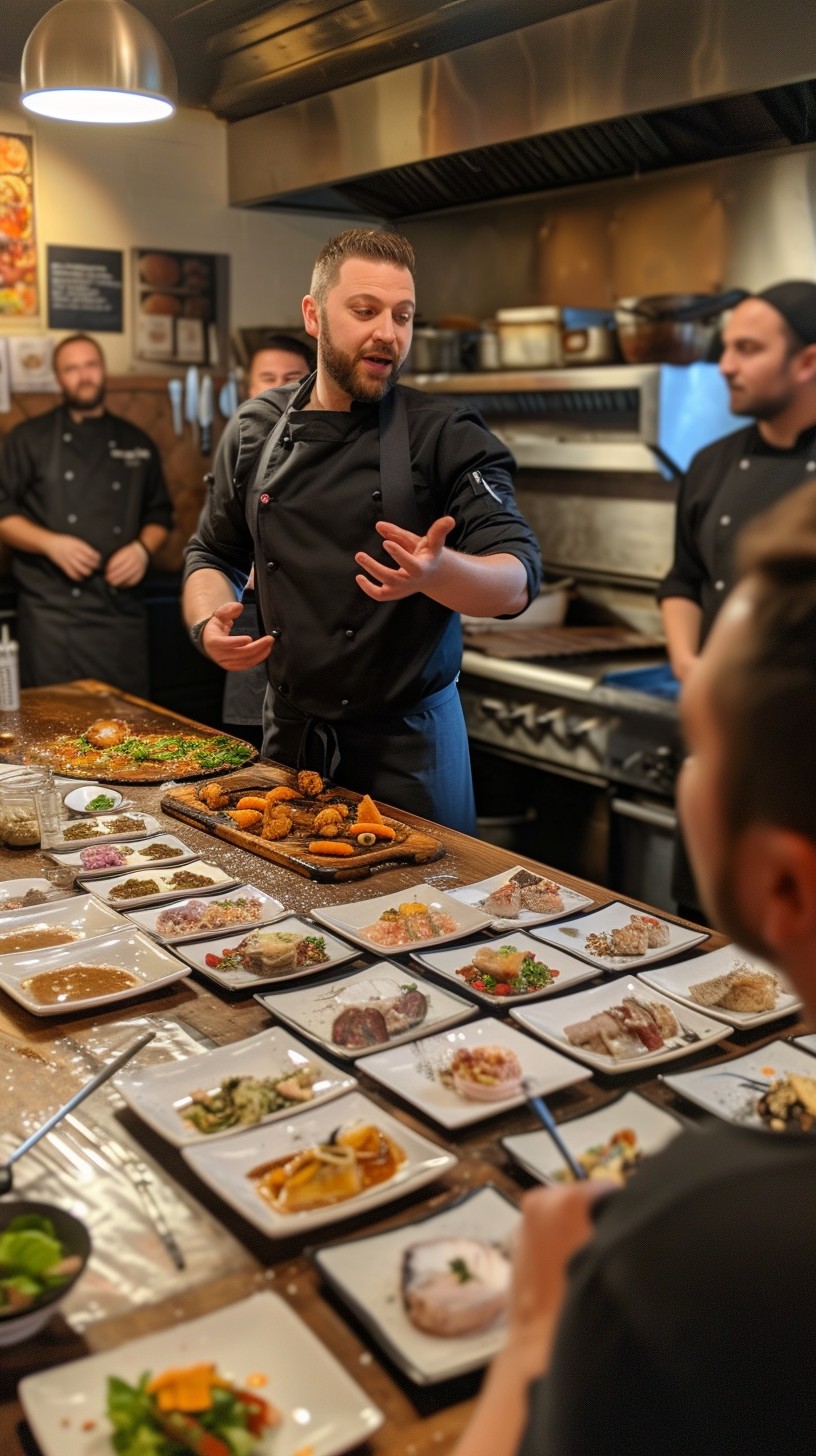 Free Chef Presents Dishes Image - Chef, Kitchen, Presentation ...