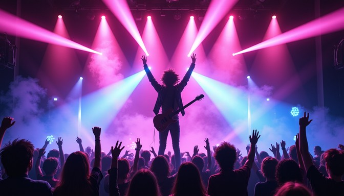 Free Electrifying Stage Performance Image | Download at StockCake
