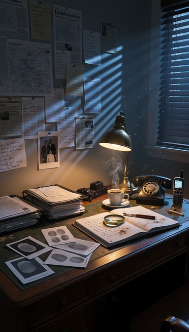 Free Investigator's Midnight Work Image - Detective, Investigation ...