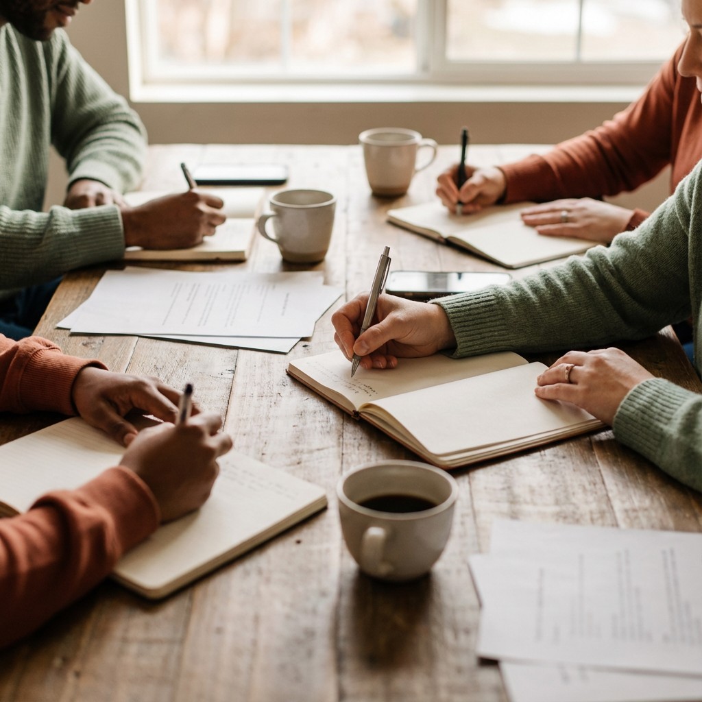 Free Creative Teamwork Session Image - Collaboration, Teamwork, Writing ...