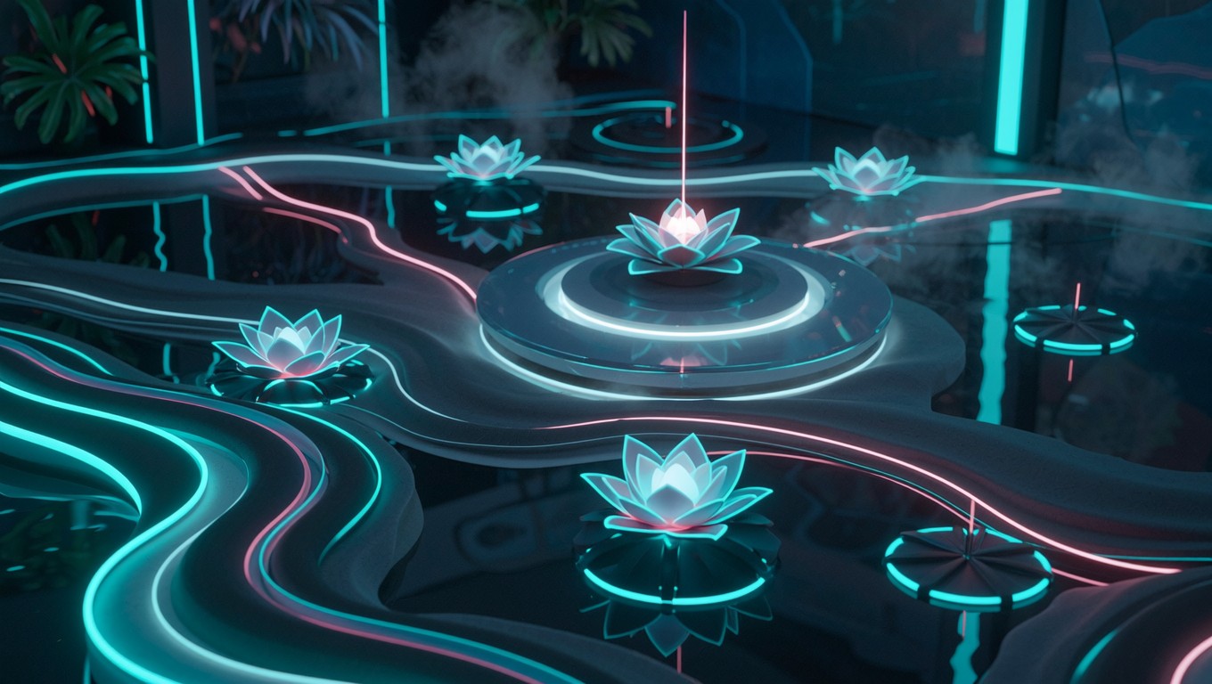 Free Cyberpunk Zen Garden Image - Cyberpunk, Zen, Garden | Download at ...