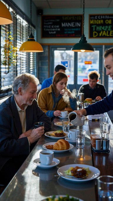 Restaruant Morning Routine Free Morning Diner Ritual Image - Diner, Breakfast, Morning | Download ...