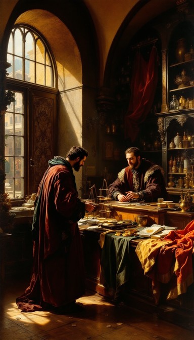 Merchant Philosopher Free Renaissance Merchant Transaction Image - Merchant, Renaissance ...