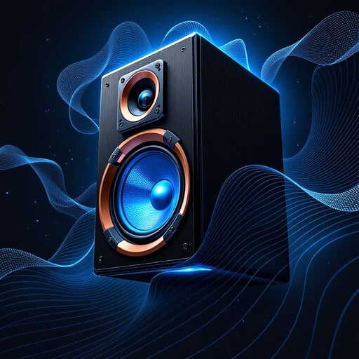 Free Sonic Waves Glow Image - Speaker, Soundwave, Blue | Download