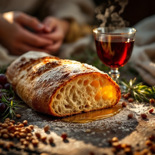 Free Breaking Bread Together Image - Bread, Wine, Communion | Download ...
