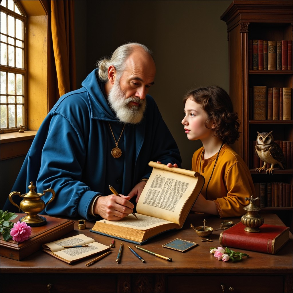 Free Knowledge Being Shared Image - Scholar, Manuscript, Learning ...
