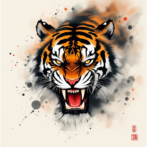 Free Fierce Tiger Roar Image | Download at StockCake