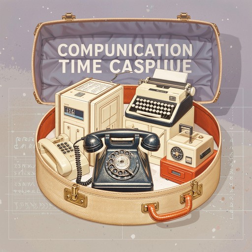 Free Vintage Communication Collection Image - Telephone, Typewriter ...