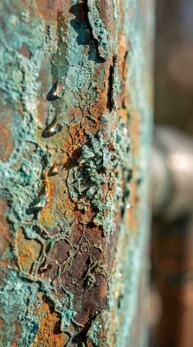 Free Copper Meets Leather Image - Leather, Copper, Patina | Download at ...