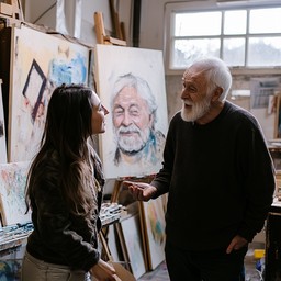 Free Artistic Studio Conversation Image - Art, Conversation, Studio ...