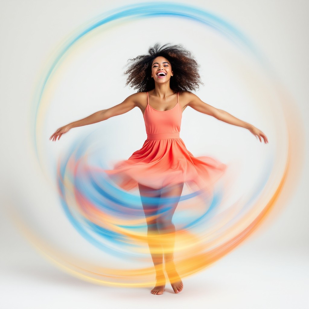 Free Dancing Through Colors Image - Dance, Twirl, Joy | Download at ...