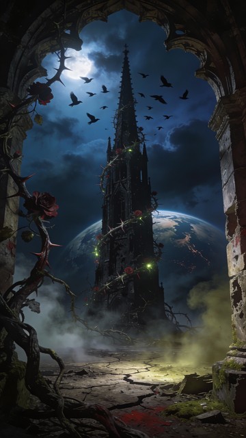 Free Gothic Rebirth Rising Image - Gothic, Cathedral, Apocalyptic ...