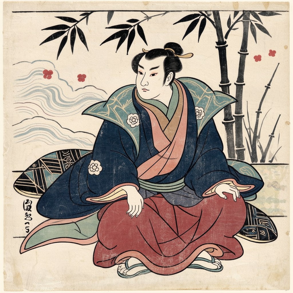 Learning Japanese Portrait Free Japanese Traditional Portrait Photo - Ukiyo-e, Woodblock, Japanese ...