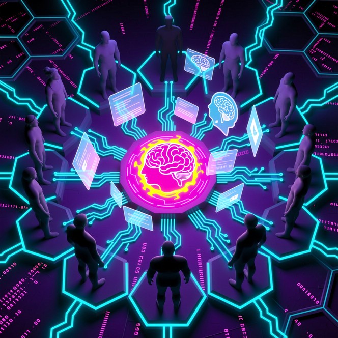 Free Digital Hive Mind Image - Cyberpunk, Neural, Digital | Download at ...