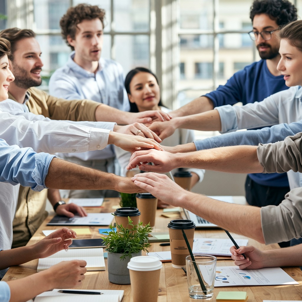 Free Teamwork In Action Image - Teamwork, Collaboration, Unity ...